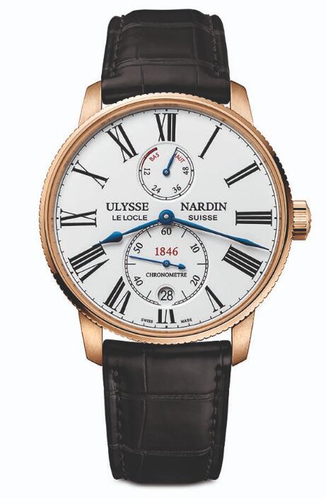 Review Best Ulysse Nardin Marine Chronometer 42 mm 1182-310/40 watches sale